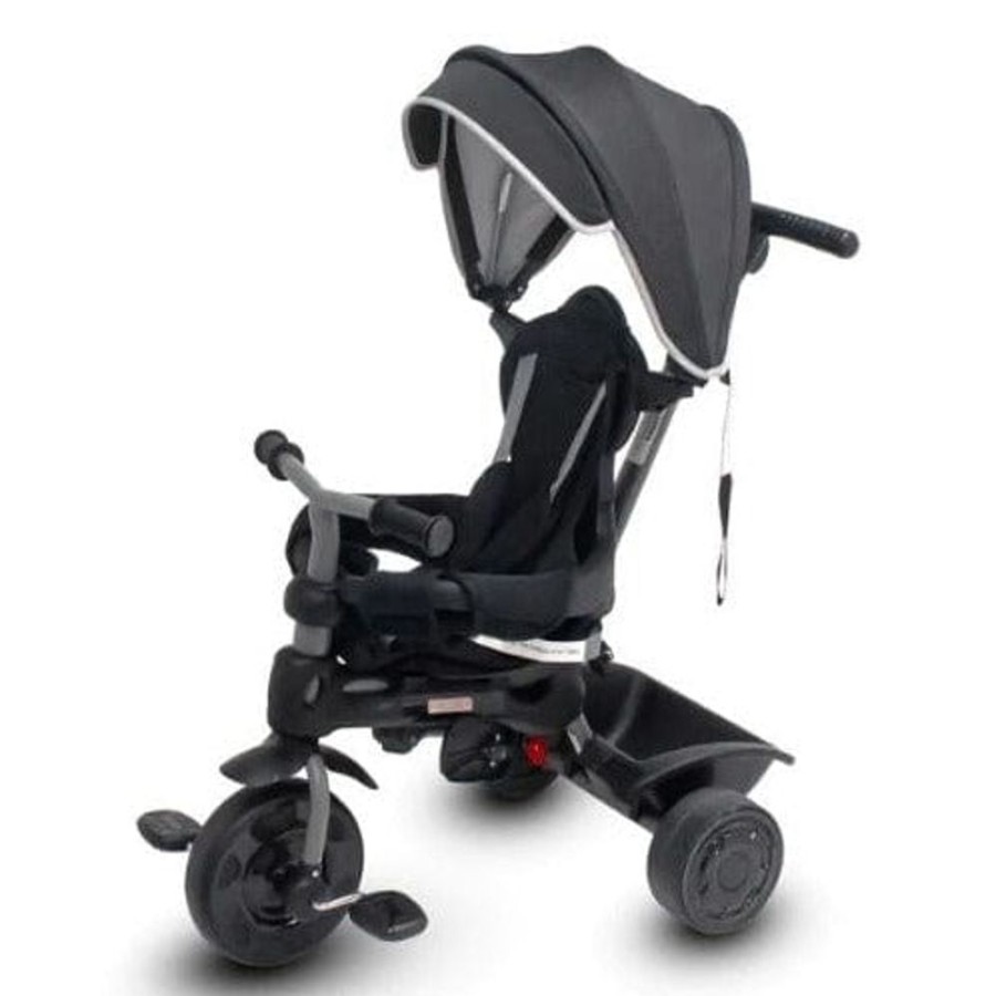 Prams & Strollers VeeBee Pram & Stroller Toys | Vee Bee Explorer 3 Stages Trike Black