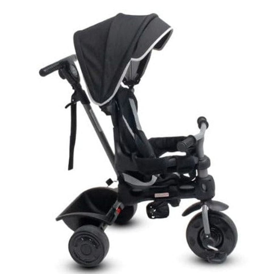 Prams & Strollers VeeBee Pram & Stroller Toys | Vee Bee Explorer 3 Stages Trike Black