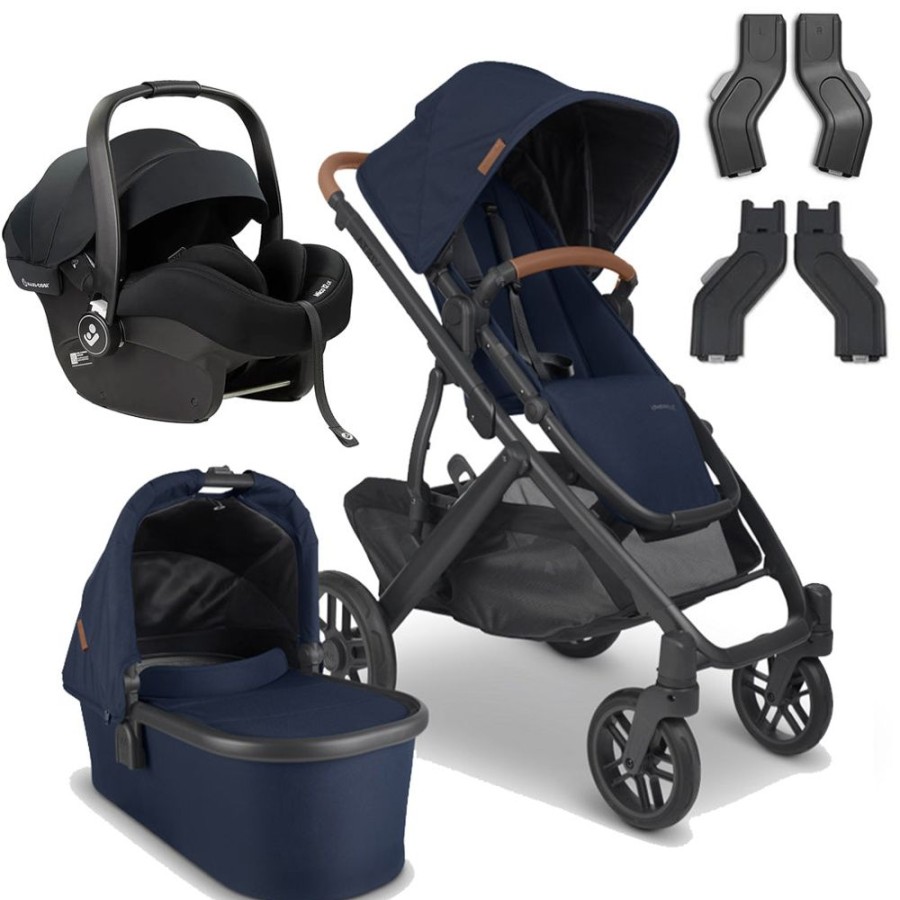 Prams & Strollers Uppababy | Uppababy Vista V2 Pram ( ) Maxi Cosi Mico 12Lx Travel System Noa