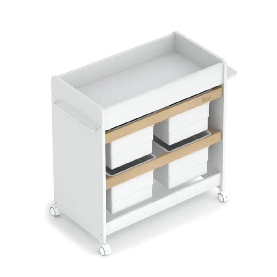 Nursery Furniture Boori | Boori Natty Storage Changer Barley And Almond Barley/Almond