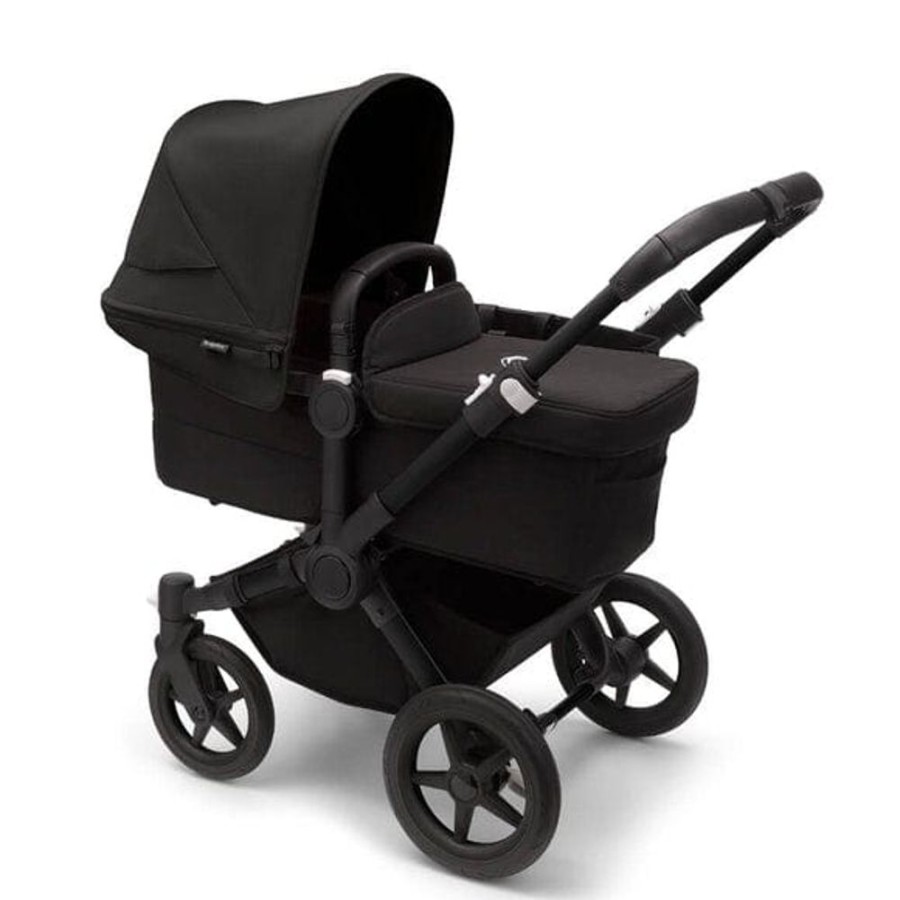 Prams & Strollers Bugaboo | Bugaboo Donkey 5 Mono Pram Black/Midnight Black