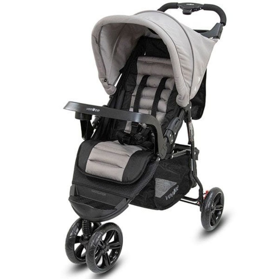 Prams & Strollers VeeBee | Veebee Navigator Stroller 3 Wheel Fauna