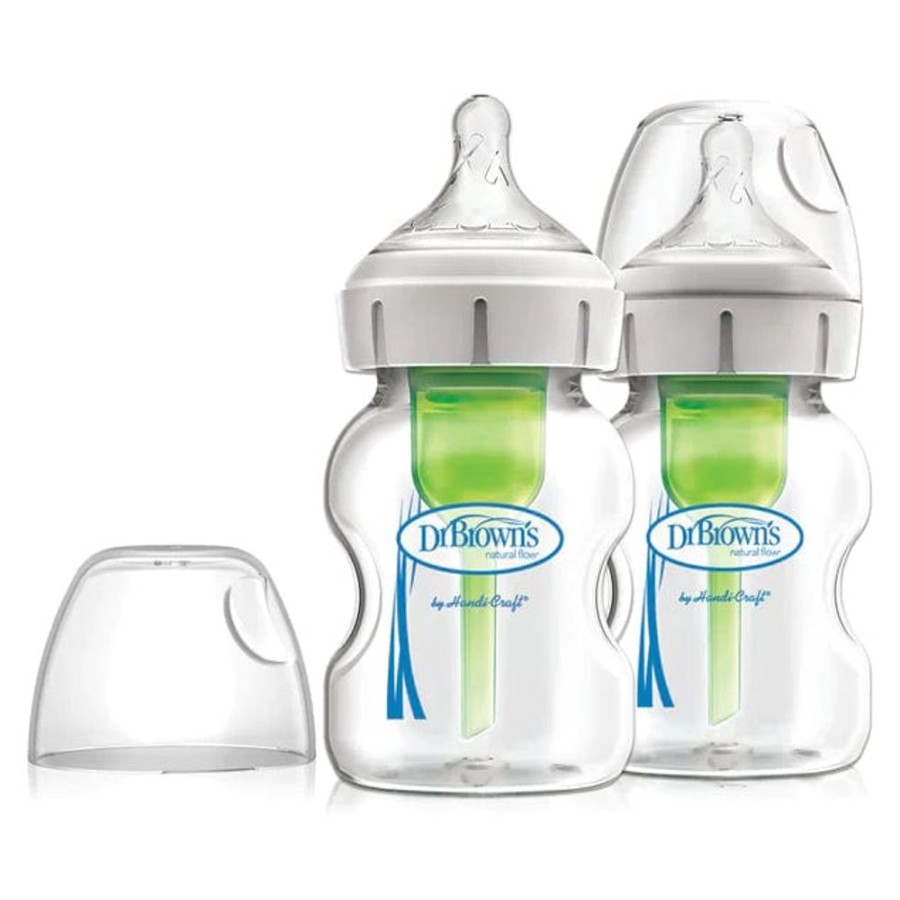 Shop Other Categories Dr Browns Feeding Accessories | Dr Browns 150Ml Glass Feeding Bottle Wide Neck 2 Pack