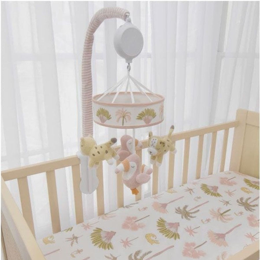 Shop Other Categories Lolli Living Cot Musical Mobiles | Living Textiles Musical Mobile Set Tropical