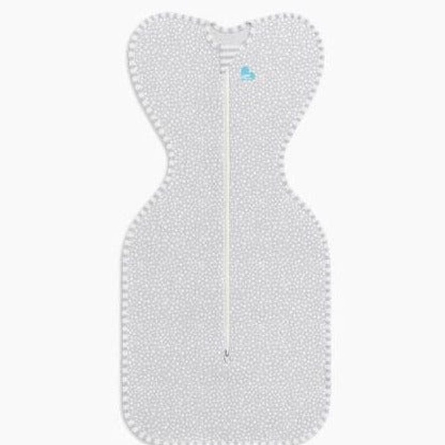 Shop Other Categories Love To Dream Swaddles & Baby Wraps | Love To Dream Swaddle Up 1.0 Tog Bamboo Small 3-6Kg Grey Wave Dots