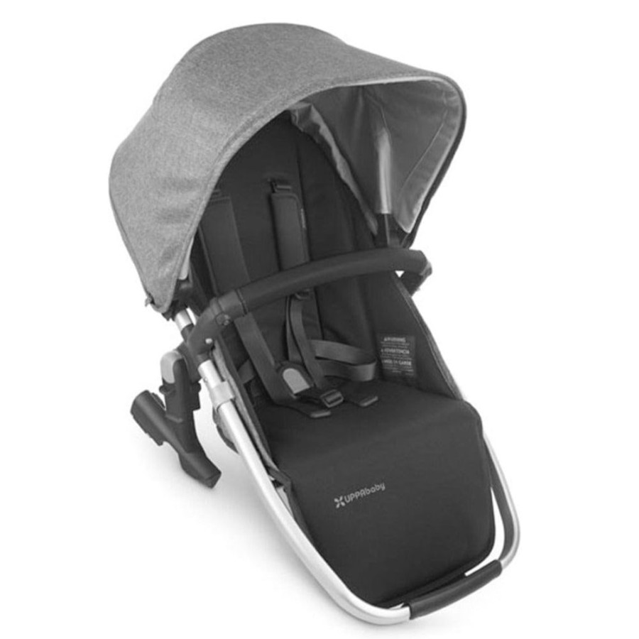 Prams & Strollers Uppababy Pram Second Seats | Uppababy Vista V2 Rumble Seat (Jordan) Charcoal Melange Jor