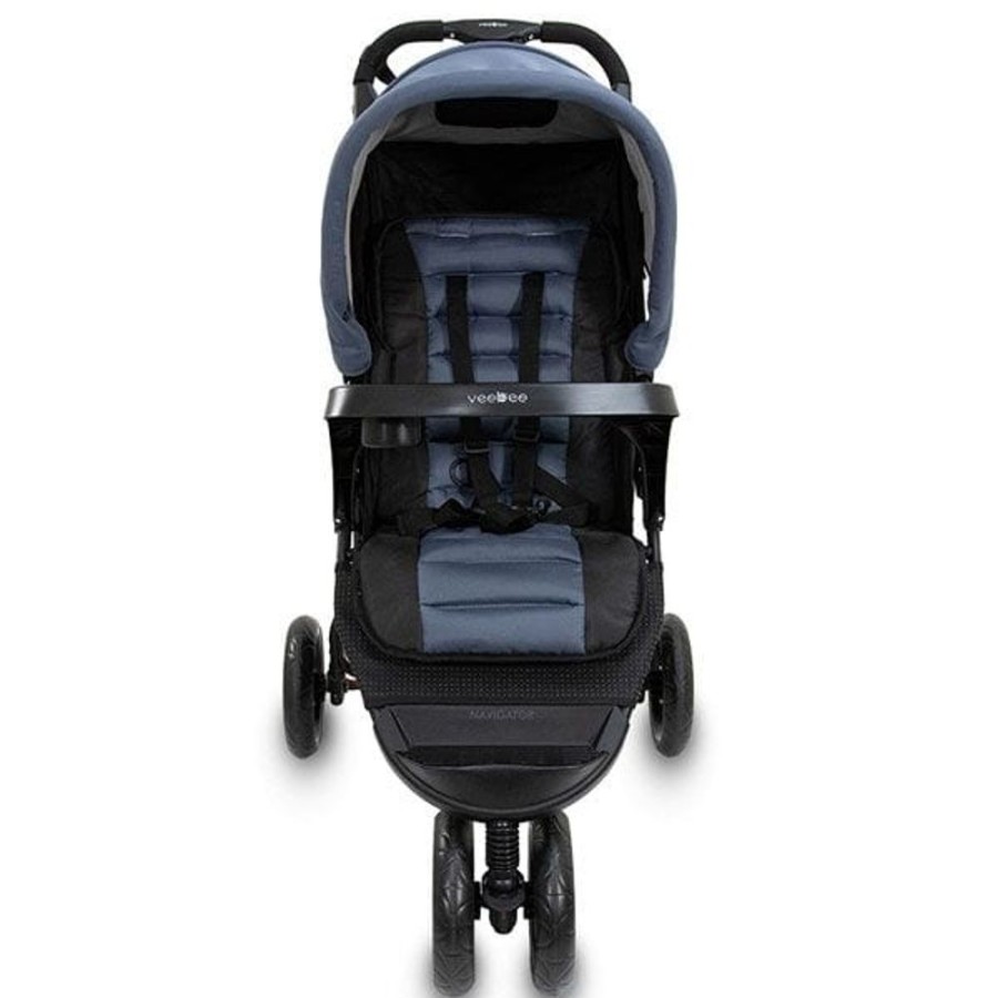 Prams & Strollers VeeBee | Veebee Navigator Stroller 3 Wheel Glacier