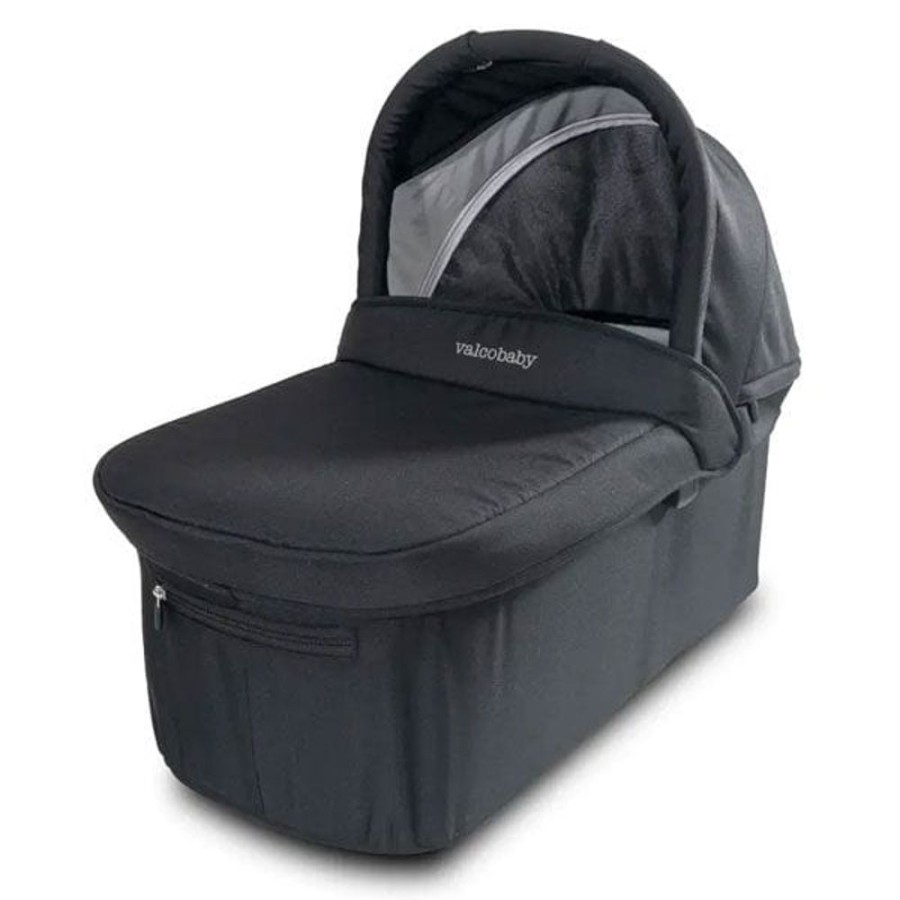 Prams & Strollers Valco Baby Pram Bassinet & Carrycots | Valco Trend Duo Bassinet Black - Pre Order Late January Ash