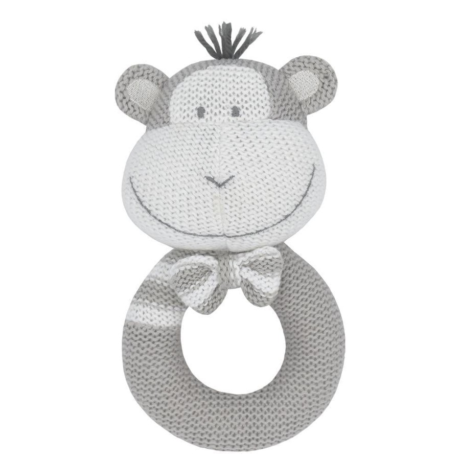 Shop Other Categories Living Textiles Baby Rattles | Living Textiles Knitted Rattle Max The MonNew