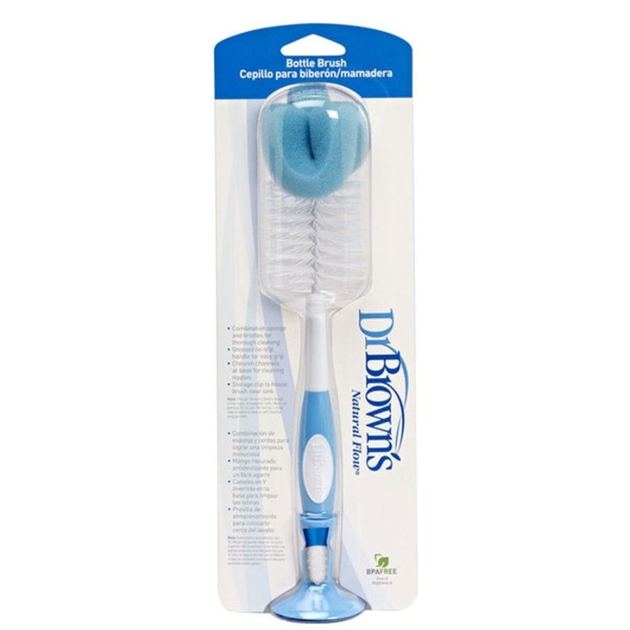 Shop Other Categories Dr Browns Feeding Accessories | Dr Browns Baby Bottle Cleaning Brush Blue