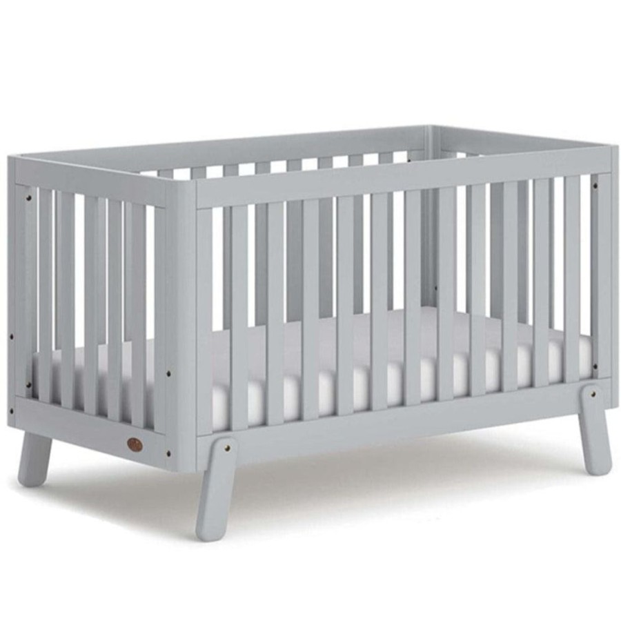 Nursery Furniture Boori Large Baby Cots | Boori Turin Fullsize Cot Bed Pebble