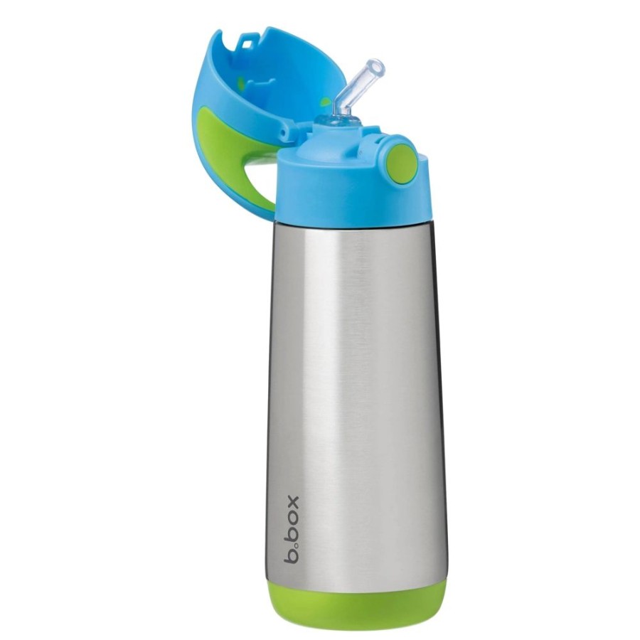 Shop Other Categories Bbox Newborn Feeding | Bbox Insulated Drink Bottle 500Ml Ocean Breeze