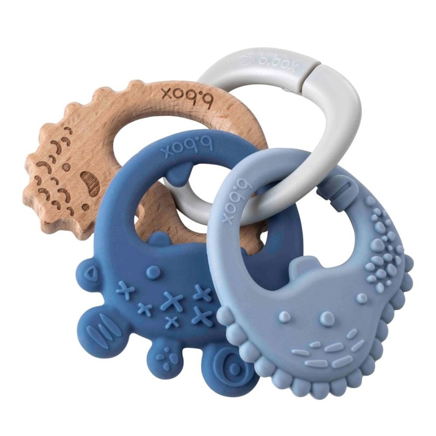 Shop Other Categories Bbox Feeding Accessories | Bbox Trio Teether Lullaby Blue