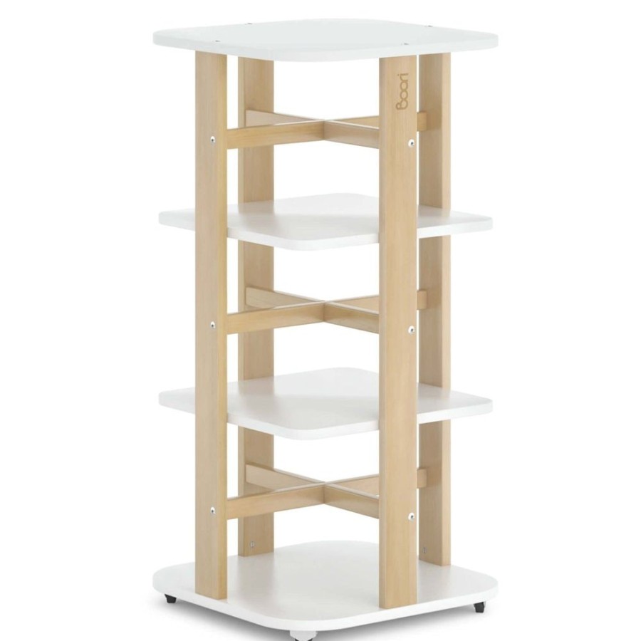 Nursery Furniture Boori Kids | Boori Tidy Rotating Bookshelf Barley And Almond Barley/Almond