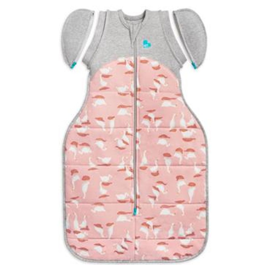 Shop Other Categories Love To Dream Sleeping Bags & Suits | Love To Dream Swaddle Up Transition Bag Warm 2.5 Tog Large Dusty Pink