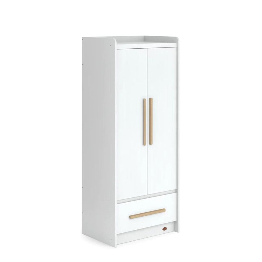 Nursery Furniture Boori | Boori Neat 2 Door Wardrobe Barley And Almond Barley/Almond