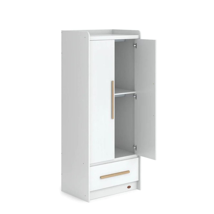 Nursery Furniture Boori | Boori Neat 2 Door Wardrobe Barley And Almond Barley/Almond