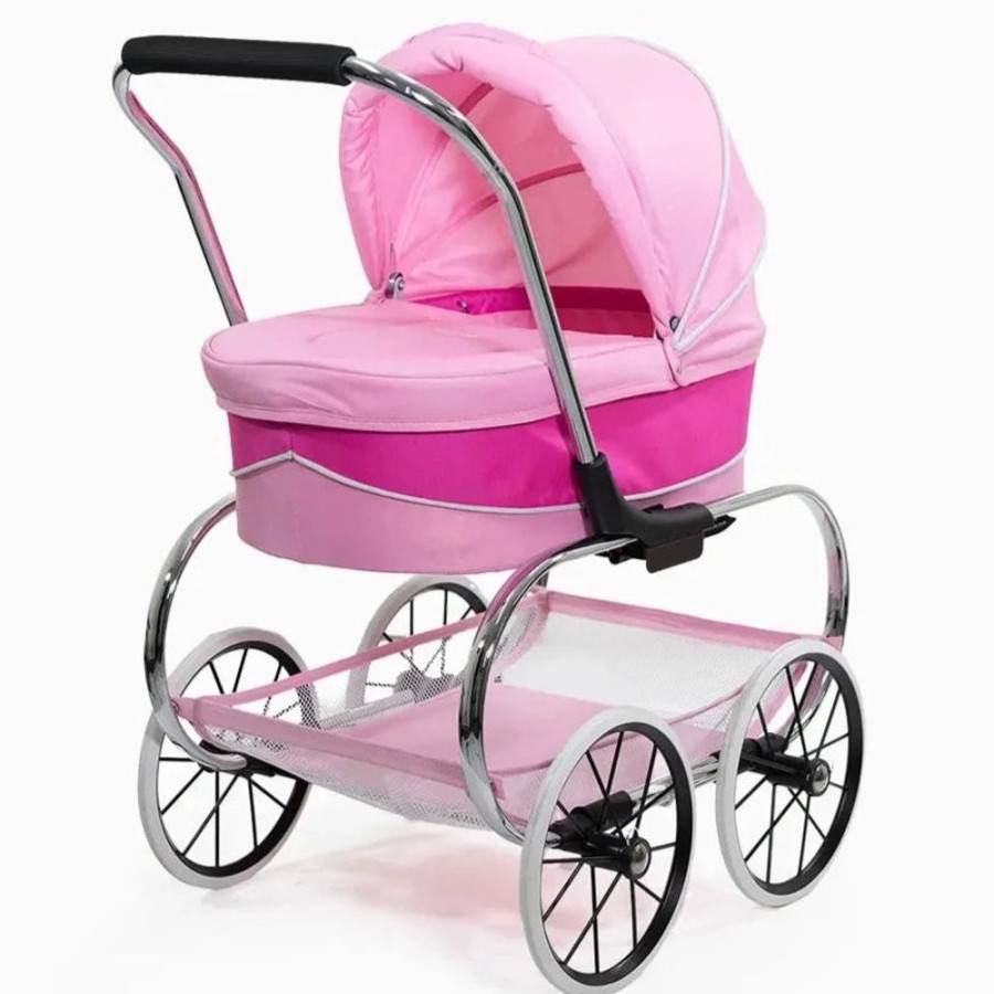 Prams & Strollers Valco Baby | Valco Baby V24 Mini Princess Dolls Pram Hot Pink