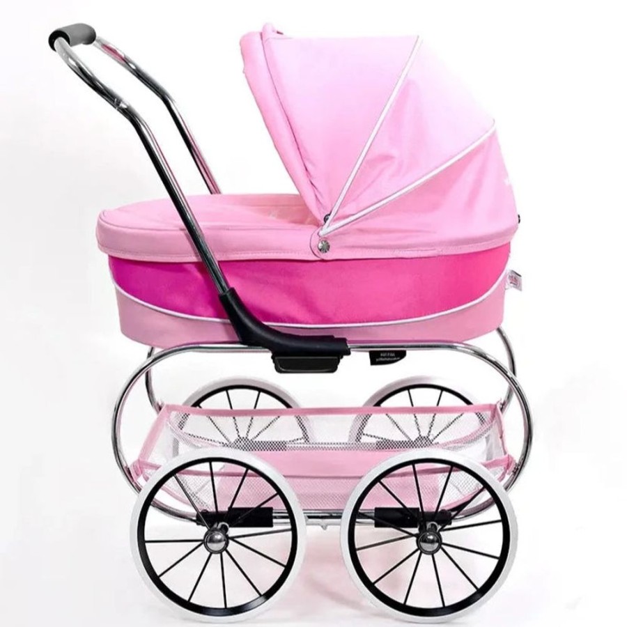 Prams & Strollers Valco Baby | Valco Baby V24 Mini Princess Dolls Pram Hot Pink