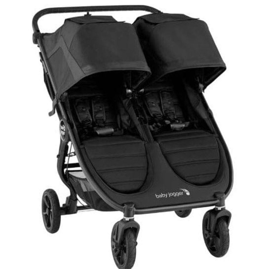 Prams & Strollers Baby Jogger | Baby Jogger City Mini2/Gt2 Double Jet Black