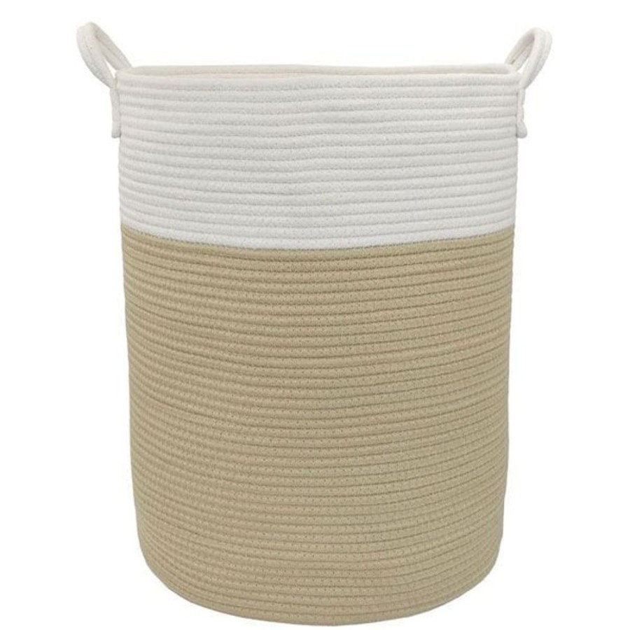 Shop Other Categories Living Textiles Decor Accessories | Living Textiles Cotton Rope Hamper Natural