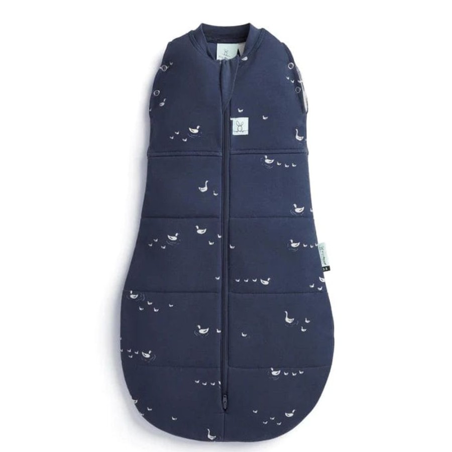 Shop Other Categories ErgoPouch Sleeping Bags & Suits | Ergopouch 2.5 Tog Cocoon Swaddle Bag 0-3 Months Lucky Ducks