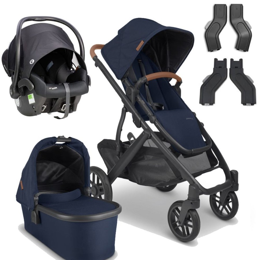 Prams & Strollers Uppababy | Uppababy Vista V2 Pram ( ) Maxi Cosi Mico Plus Isofix Travel System Noa