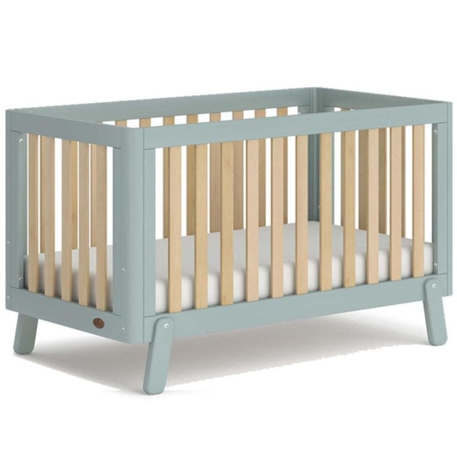 Nursery Furniture Boori | Boori Turin Fullsize Cot Bed Blueberry And Almond - Pre Order March Blueberry/Almond