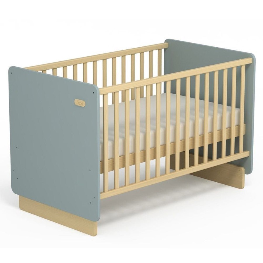 Nursery Furniture Boori Large Baby Cots | Boori Neat Cot Bed V23 Blueberry And Almond Blueberry/Almond