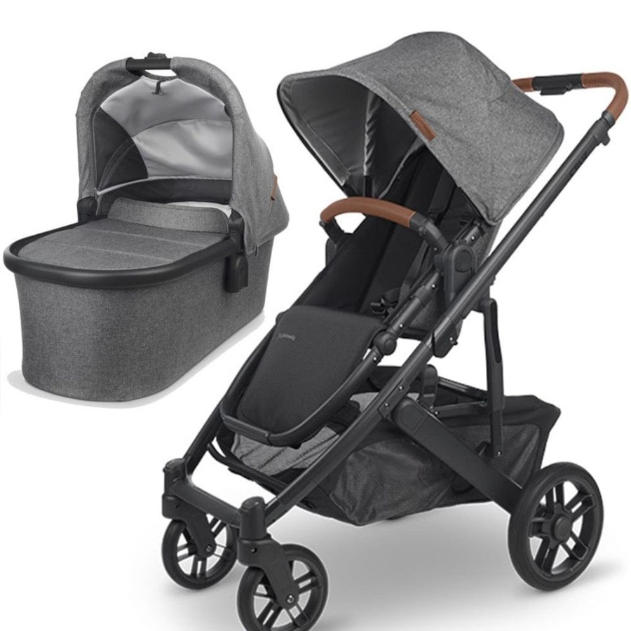 Prams & Strollers Uppababy | Uppababy Cruz V2 Pram & Bassinet Package ( ) - Pre Order Mid February Greyson