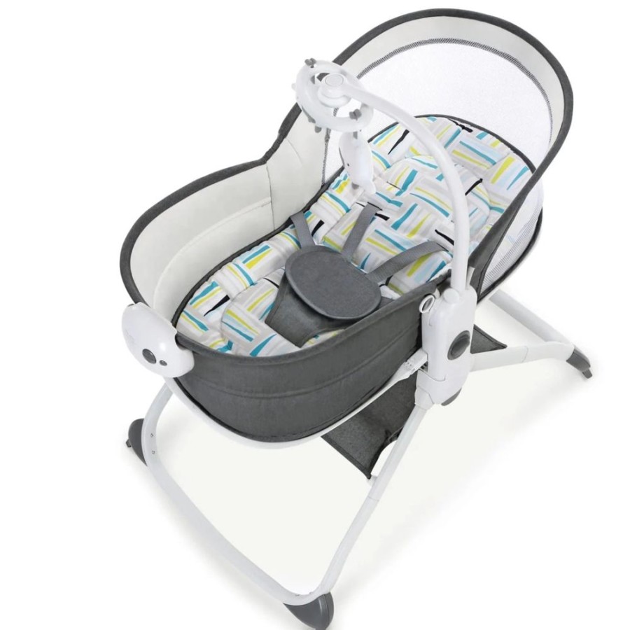 Shop Other Categories Love N Care Baby Rockers | Love N Care 6-In-1 Eternity Bassinet Grey