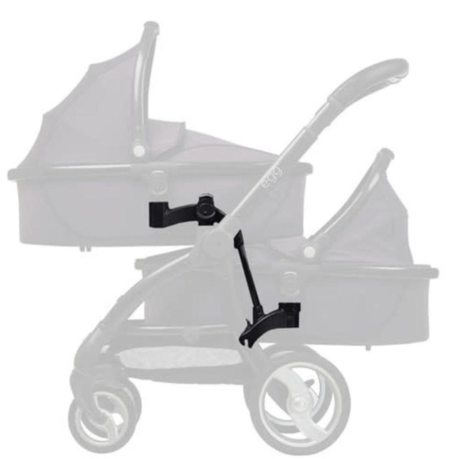 Prams & Strollers Babystyle Egg Pram Second Seats | Egg 2 Tandem Seat Adaptor Kit