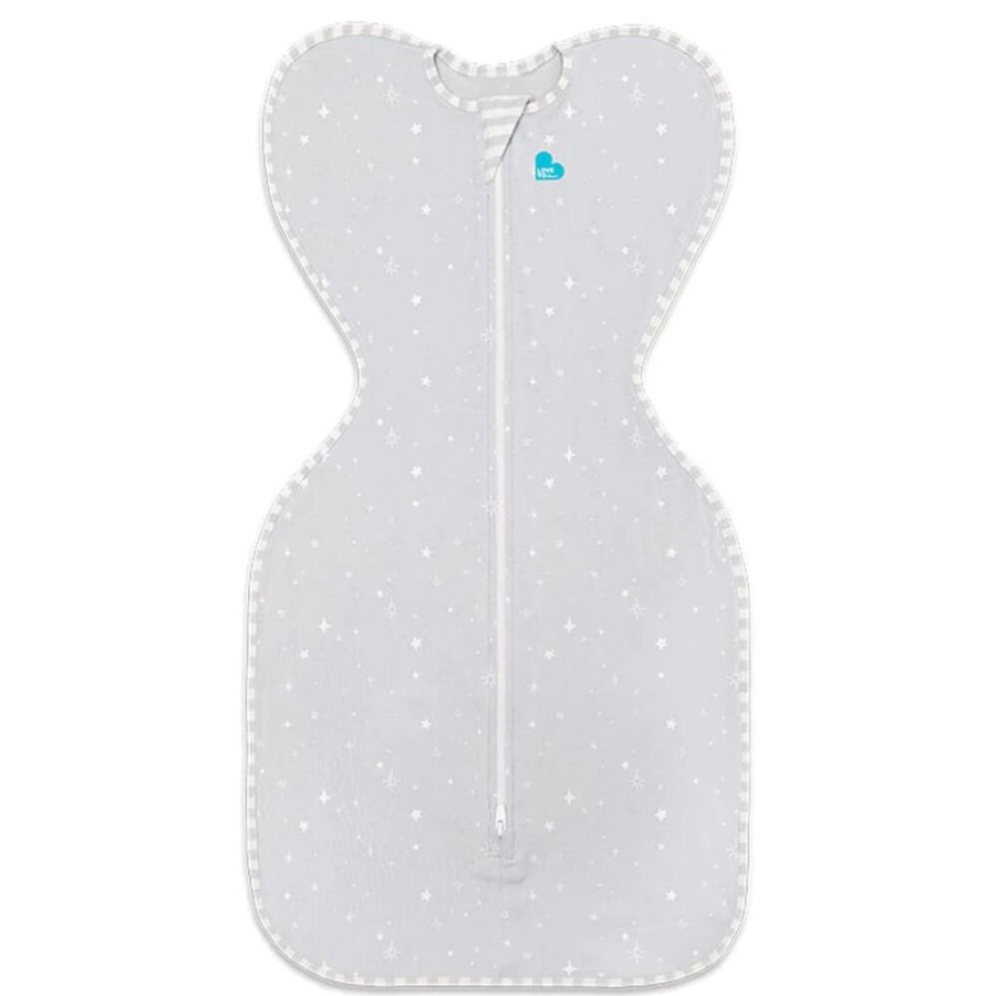 Shop Other Categories Love To Dream Sleeping Bags & Suits | Love To Dream Swaddle Up Lite 0.2 Tog Newborn 2.2-3.8Kg Grey