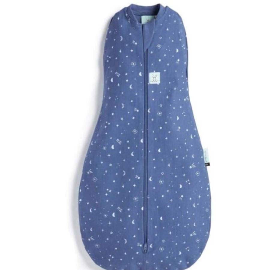 Shop Other Categories ErgoPouch Swaddles & Baby Wraps | Ergopouch 1.0 Tog Cocoon Swaddle Bag 6-12 Months Night Sky