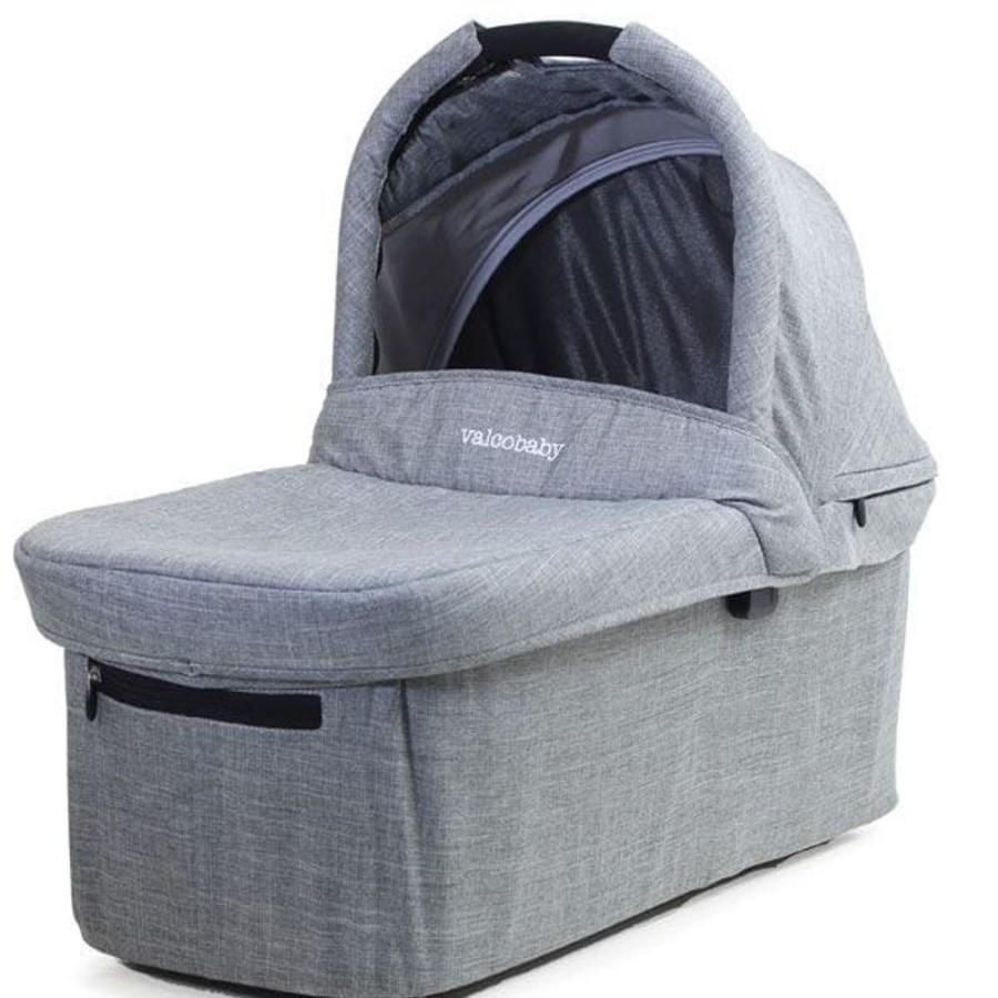 Prams & Strollers Valco Baby | Valco Baby Trend Ultra & Bassinet ( ) + Maxi Cosi Mico Plus Isofix Capsule (Onyx) + Adaptor - Pre Order Late January Grey Marle