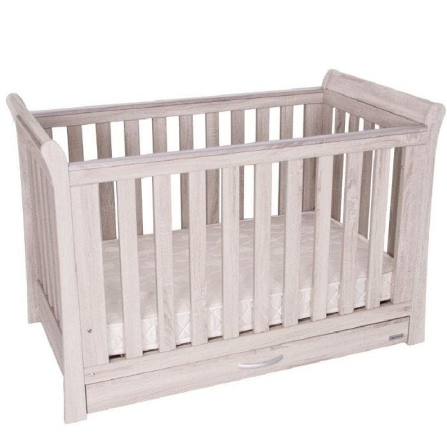 Nursery Furniture Love N Care Large Baby Cots | Love N Care Noble Sleigh Cot Ash