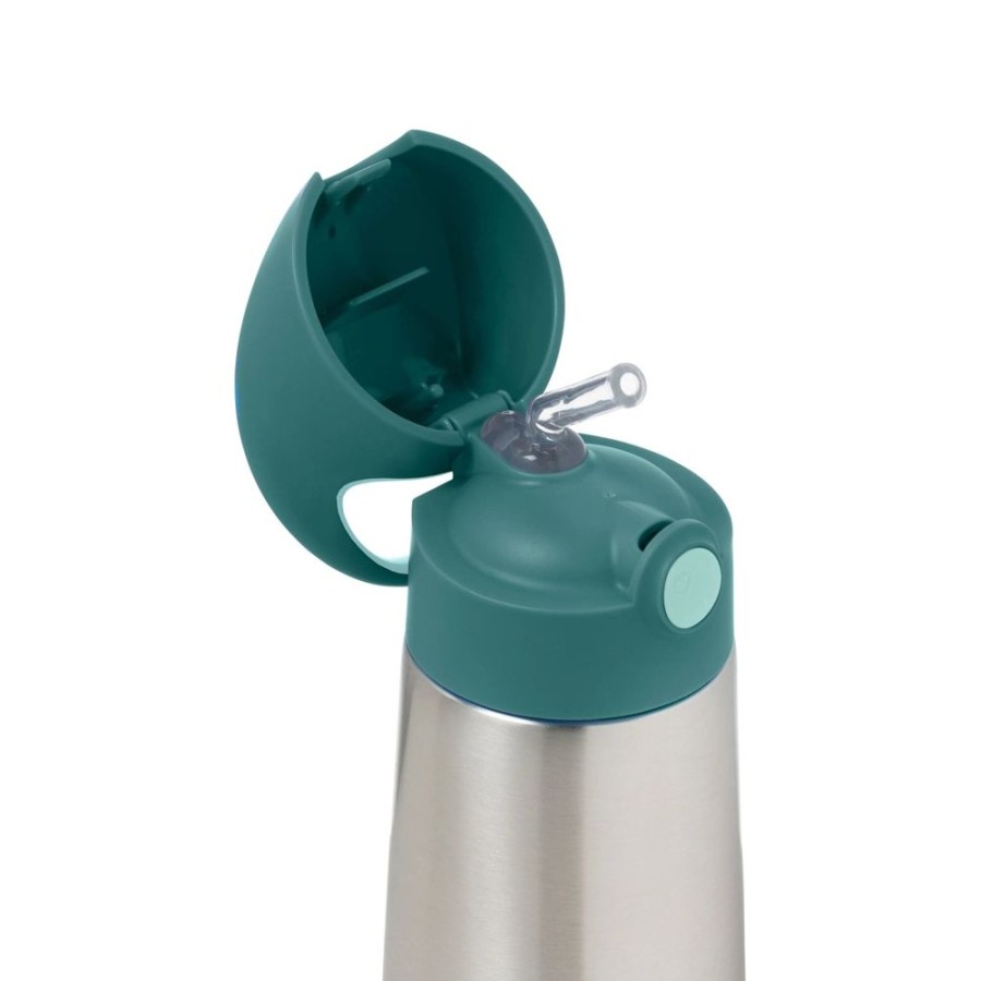 Shop Other Categories Bbox Newborn Feeding | Bbox Insulated Drink Bottle 500Ml Emerald Forest