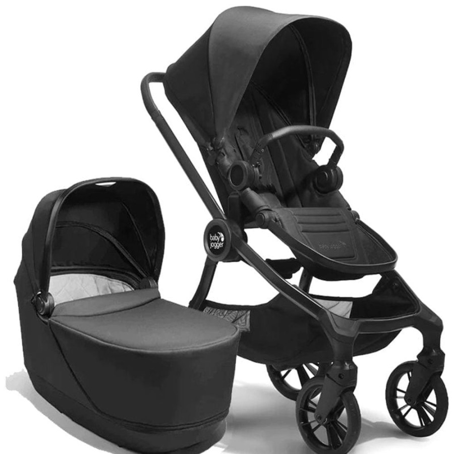 Prams & Strollers Baby Jogger | Baby Jogger City Sights Pram And Bassinet Package Black