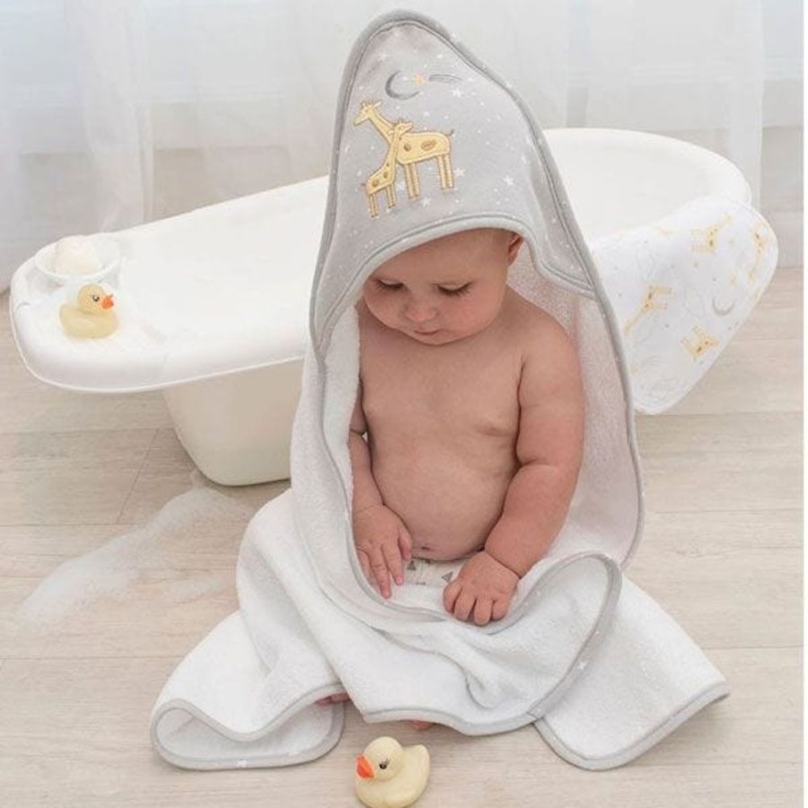 Shop Other Categories Living Textiles Bath Accessories | Living Textiles Hooded Towel - Noah Noah/Stars