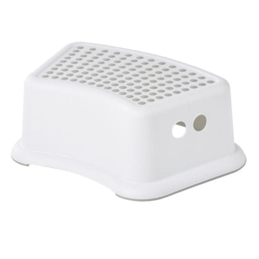 Shop Other Categories Big Softies Bath Accessories | Big Softies Plastic Step Stool White