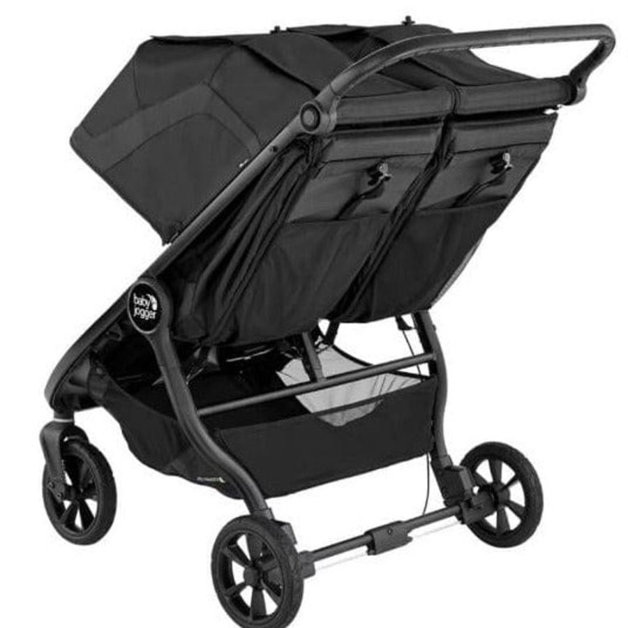 Prams & Strollers Baby Jogger | Baby Jogger City Mini2/Gt2 Double Jet Black