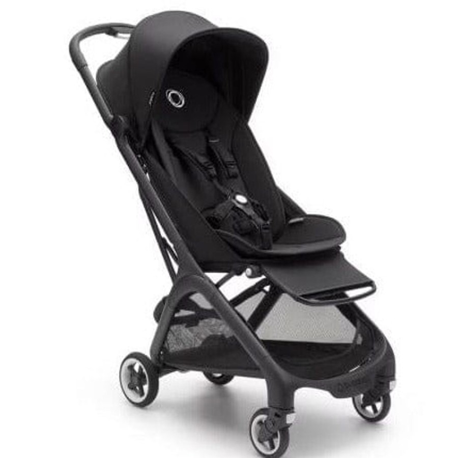 Prams & Strollers Bugaboo | Bugaboo Butterfly Travel Stroller Midnight Black