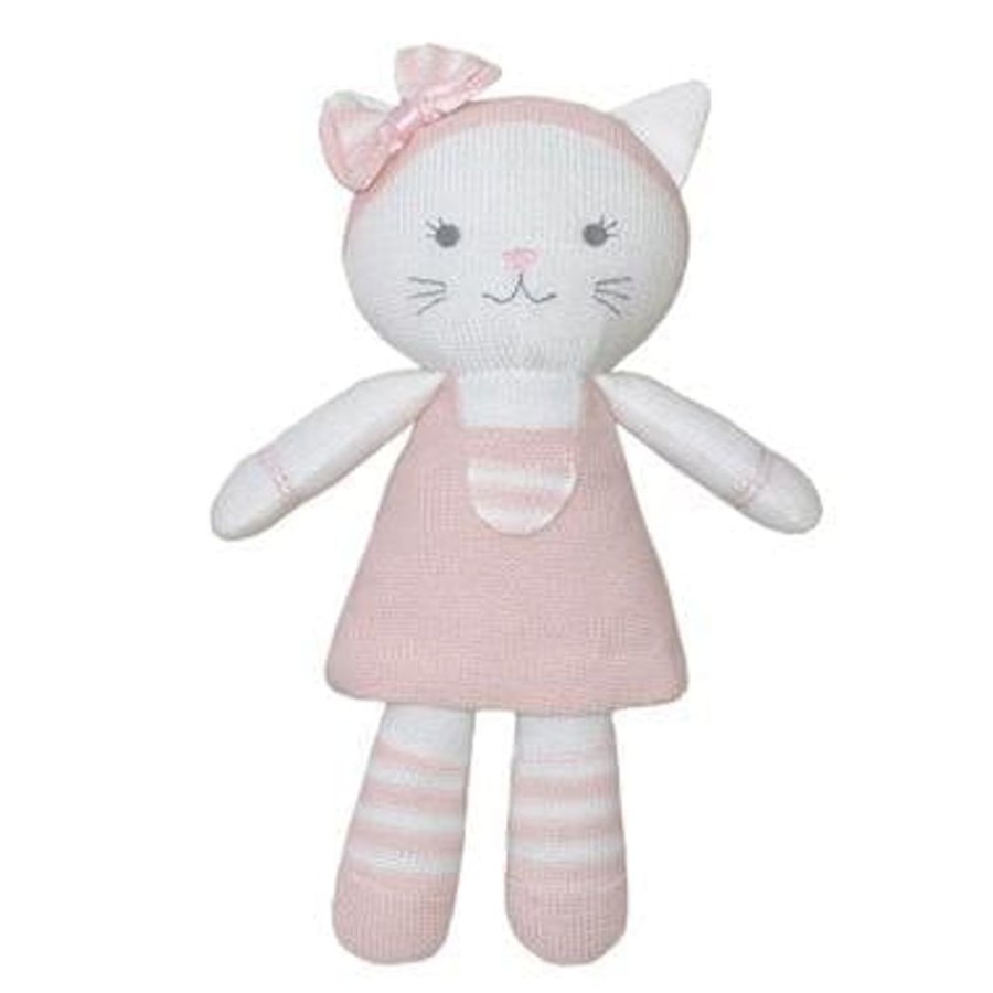 Prams & Strollers Living Textiles Pram & Stroller Toys | Living Textiles Softie Toy Daisy The Cat