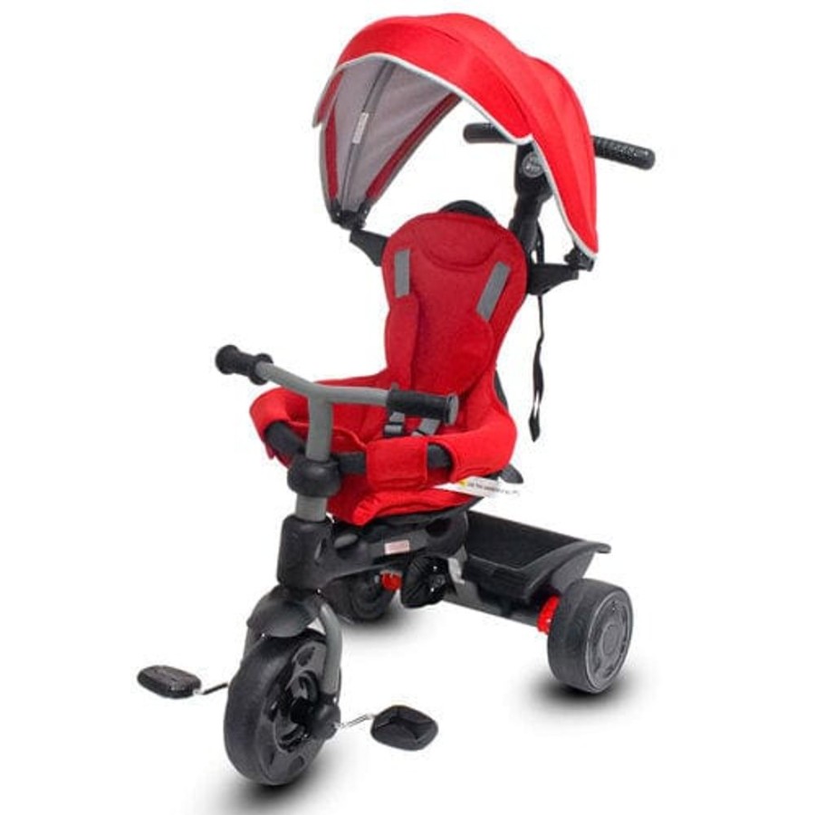 Prams & Strollers VeeBee Pram & Stroller Toys | Veebee Explorer 3 Stages Trike Red