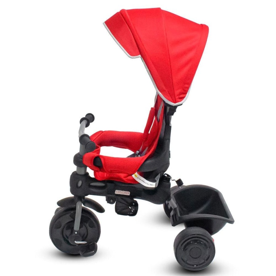 Prams & Strollers VeeBee Pram & Stroller Toys | Veebee Explorer 3 Stages Trike Red