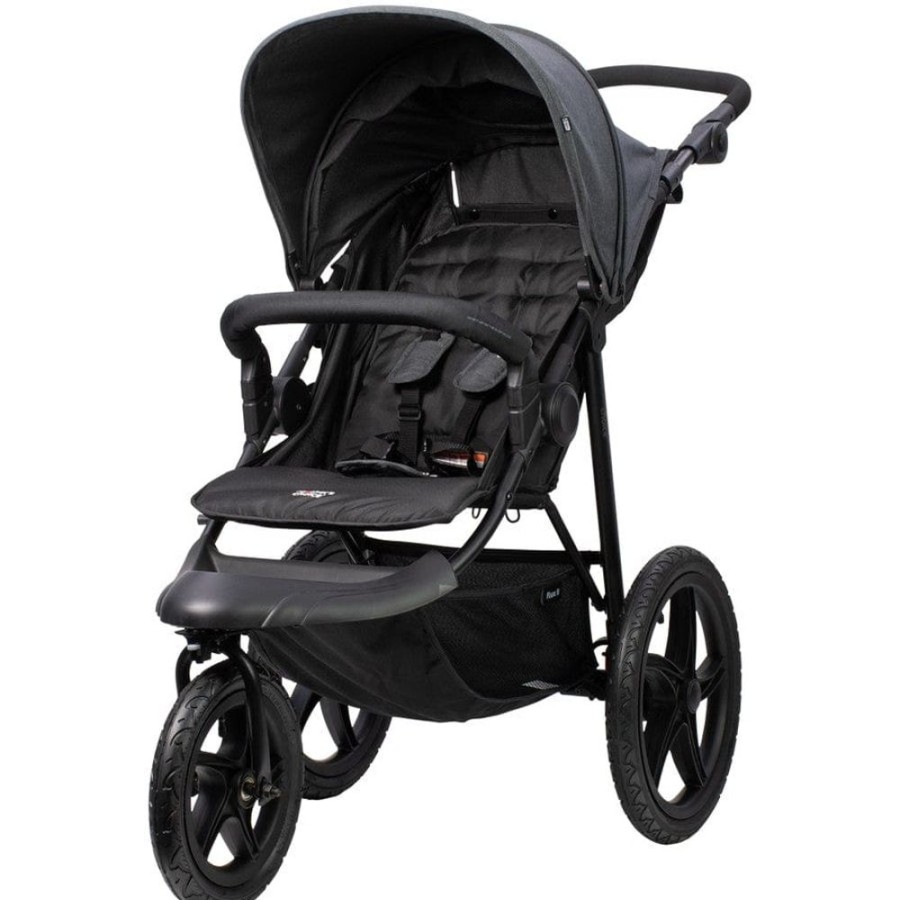 Prams & Strollers Mothers Choice | Mothers Choice Flux Ii Layback 3 Wheel Stroller Pre Order Late February Charcoal