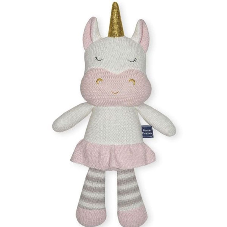 Prams & Strollers Living Textiles Pram & Stroller Toys | Living Textiles Softie Toy Kenzie The Unicorn