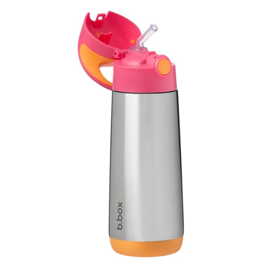 Shop Other Categories Bbox Feeding Accessories | Bbox Insulated Drink Bottle 500Ml Strawberry Shake