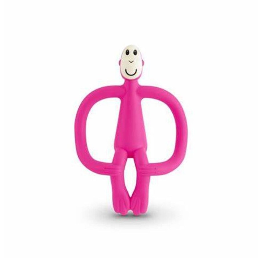 Shop Other Categories Matchstick MonOnline Baby Teethers | Matchstick Monkey Teething Toy And Gel Applicator Pink