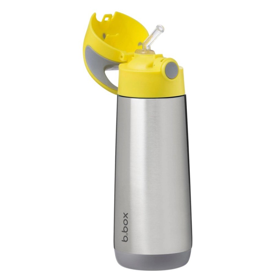 Shop Other Categories Bbox Newborn Feeding | Bbox Insulated Drink Bottle 500Ml Lemon Sherbet